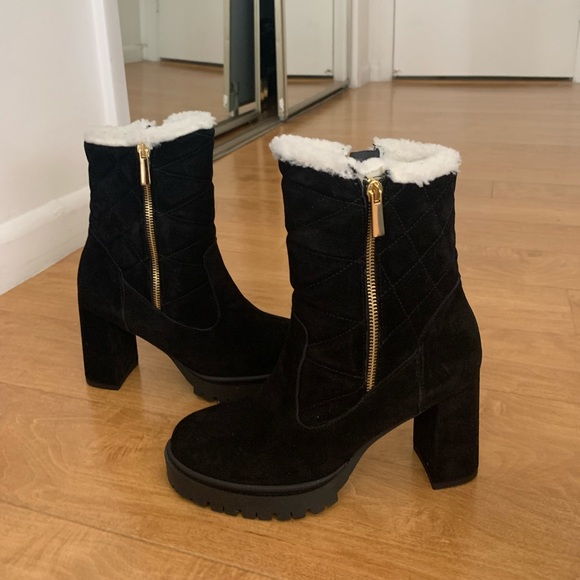 Beautisoles black platform boots - Picture 3 of 3